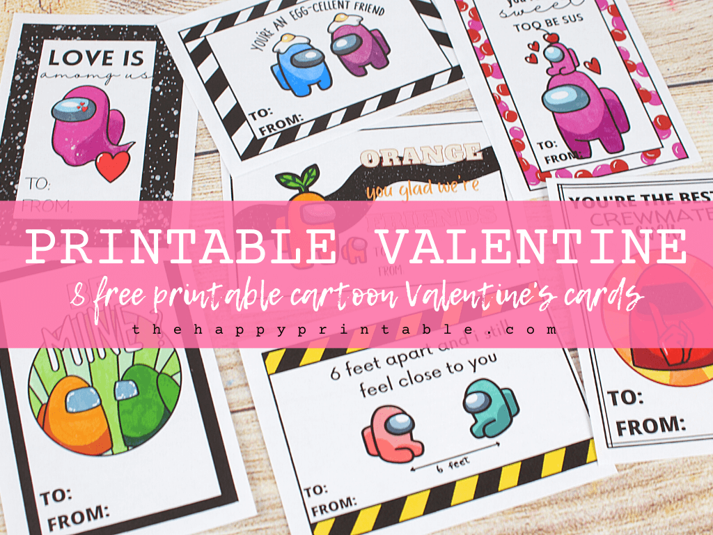 video game Valentine's Day cards