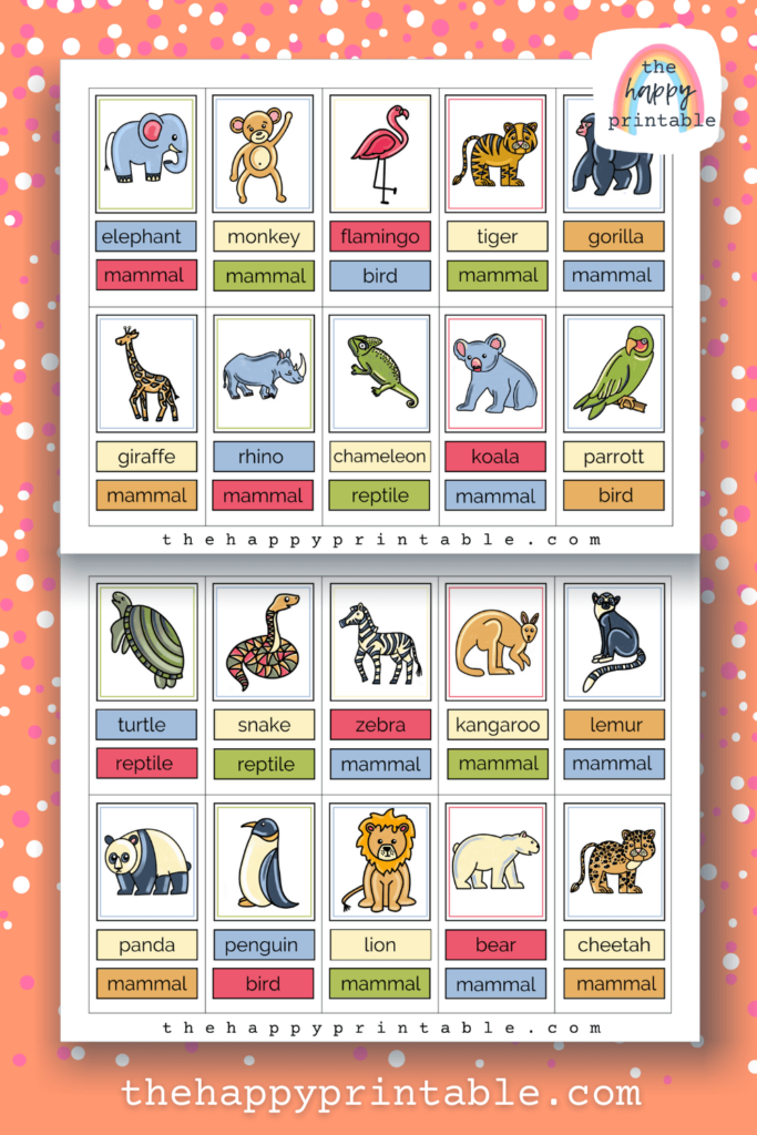 zoo animals cut paste book printable book for kids zoo animal