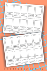 Printable Color Flashcards | The Happy Printable