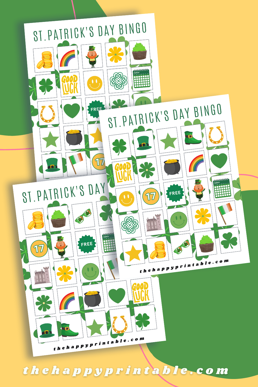 St. Patrick’s Day Bingo | The Happy Printable