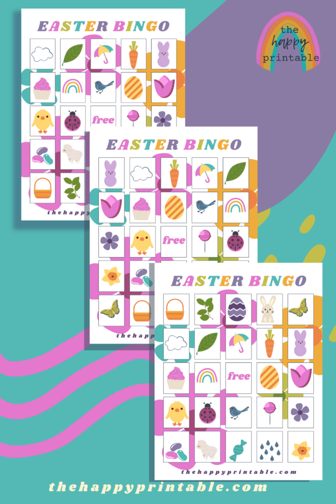 This printable Easter bingo game is a fun and easy way to have a little Easter fun!