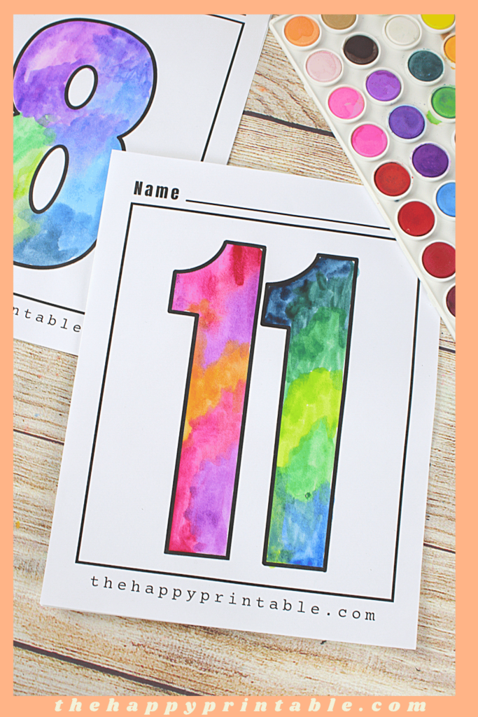 Printable+Numbers+1+20  Large printable numbers, Printable numbers, Large  printable