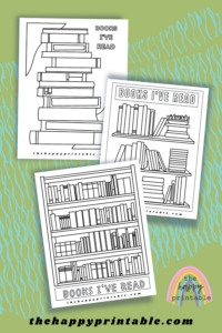 Printable Reading Journal Template | The Happy Printable