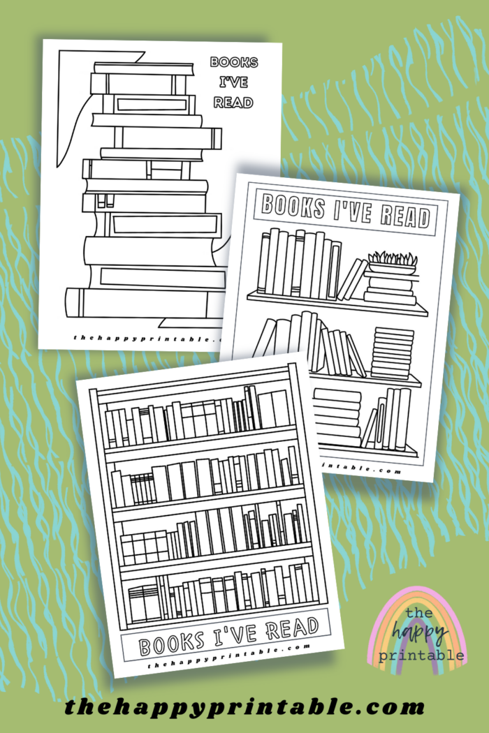 Printable Reading Journal Template | The Happy Printable
